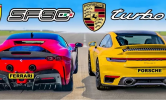 SF90 εναντίον Turbo S