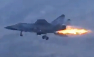 ρωσικό MiG-31 συνετρίβη