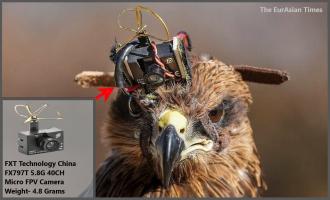 κατασκοπευτικός αετός με κινεζική κάμερα