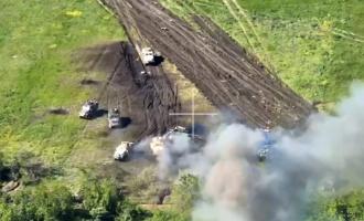 ρωσικά πυρά κατέστρεψαν 10 ουκρανικά τεθωρακισμένα
