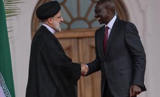 Ιρανός αξιωματούχος με Αφρικανό ομόλογό του