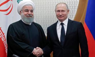 Ιρανός αξιωματούχος με τον Πούτιν
