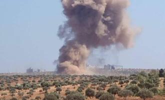 ρωσικά εναέρια πλήγματα στην Συρία 23 Αυγούστου 2023