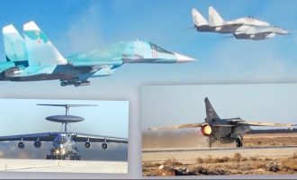 ρωσικά και δυτικά αεροσκάφη στην Συρία