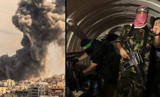 βομβαρδισμοί στην Γάζα και υπόγειο δίκτυο της Χαμάς