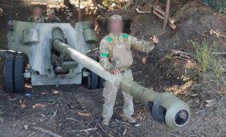 πυροβόλο BS-3 στον ουκρανικό στρατό
