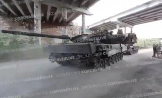 πρώτη κατάληψη ουκρανικού Leopard 2A6 από τον ρωσικό στρατό