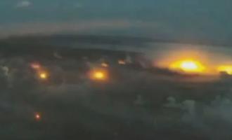 ρωσικός βομβαρδισμός στην Μπελογκόροβκα