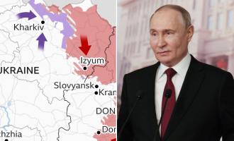 χάρτης Χαρκόβου και Πούτιν