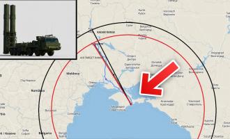 εμβέλεια του S-500 από την Κριμαία