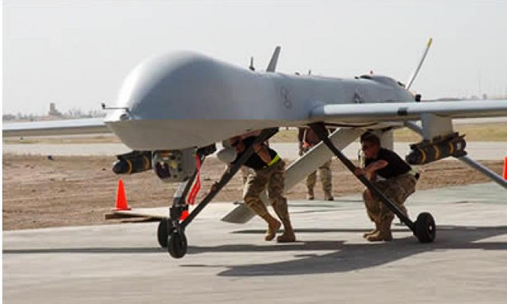 Κοιτούσαν άναυδοι: Αμερικανικό drone προσγειώθηκε μετά από βλάβη στο αεροδρόμιο Χανίων