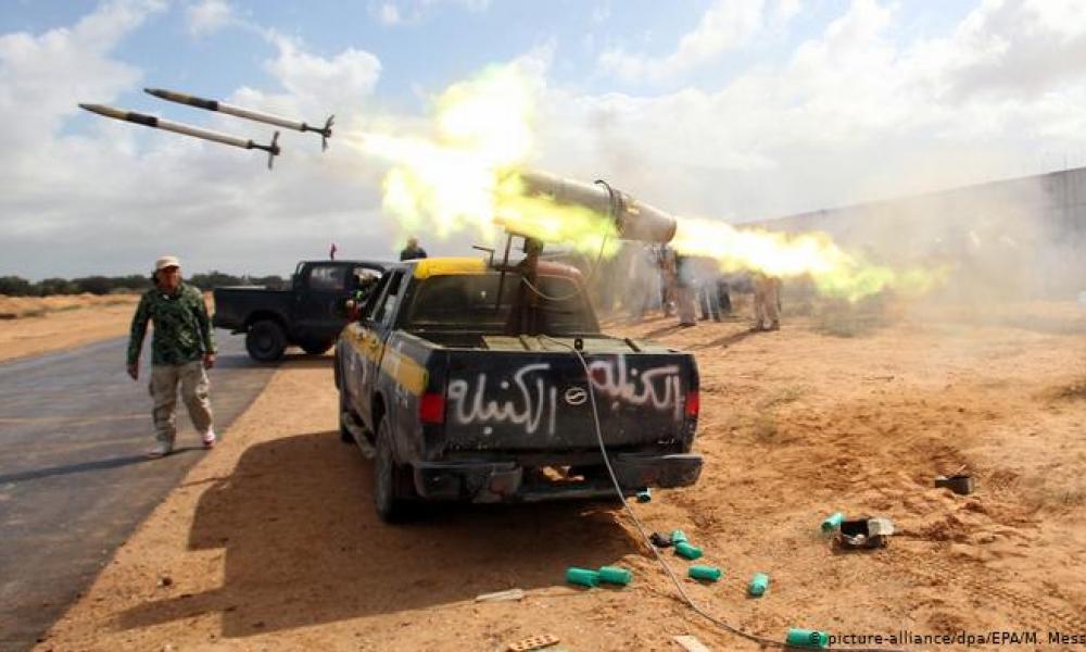 Ρουκέτες στη Λιβύη