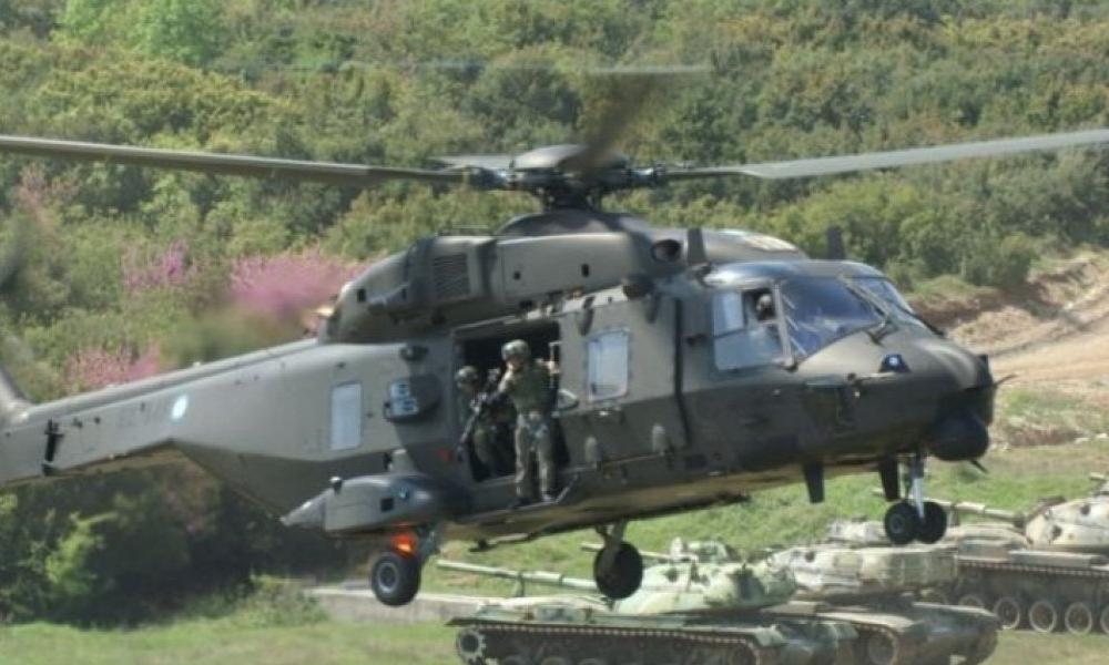 Επίδειξη ισχύος η άσκηση συνεργασίες ελληνικών και αμερικανικών ελικοπτέρων