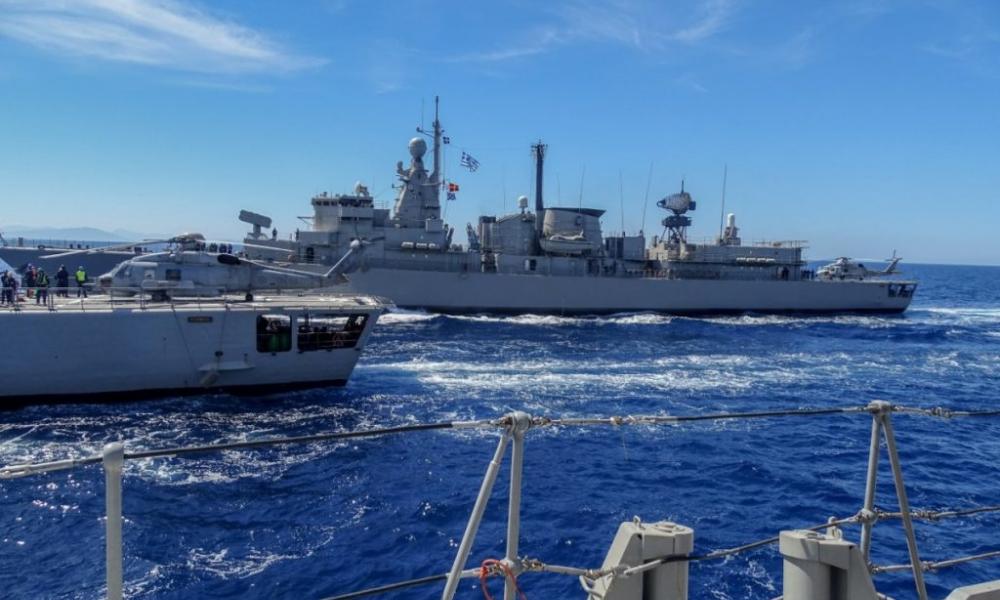 Αναπτύσσεται στο νότιο Αιγαίο το ΠΝ με φρεγάτες, ταχέα σκάφη, υποβρύχια