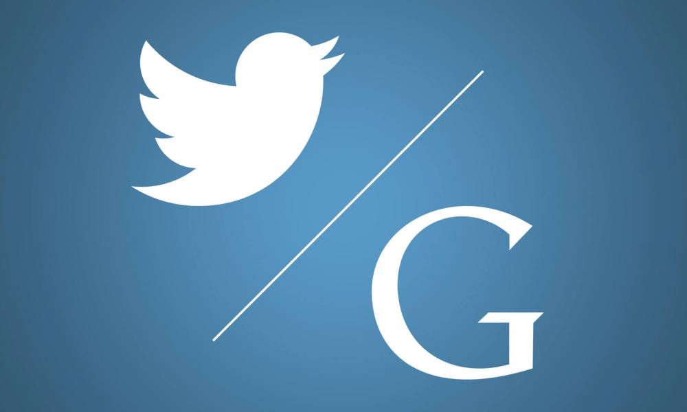 Twitter και Google