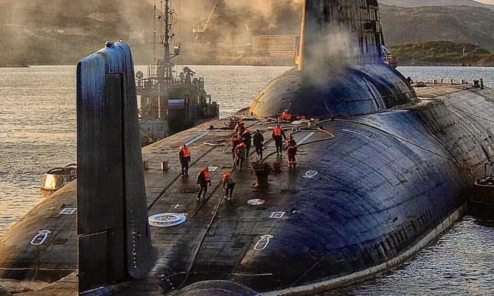 Typhoon submarine
