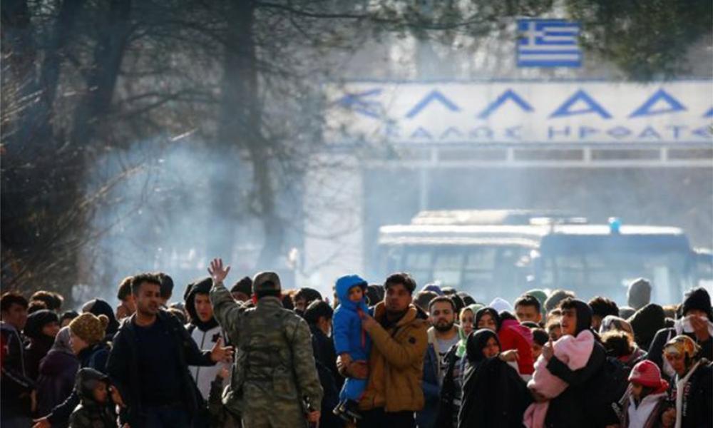 Μετανάστες στον Έβρο