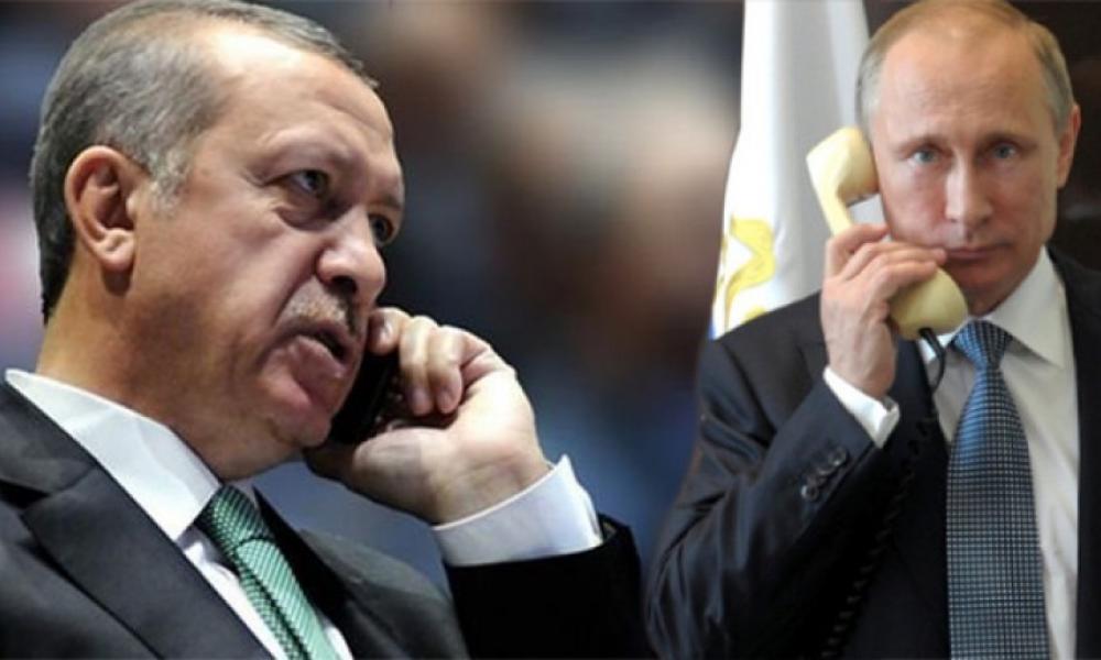 Τηλεφωνική επικοινωνία Πούτιν και Ερντογάν