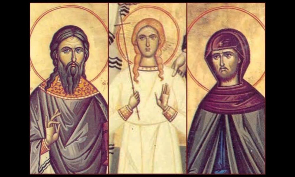 Οι άγιοι νεοφανείς και νεομάρτυρες Ραφαήλ, Νικόλαος και Ειρήνη ...