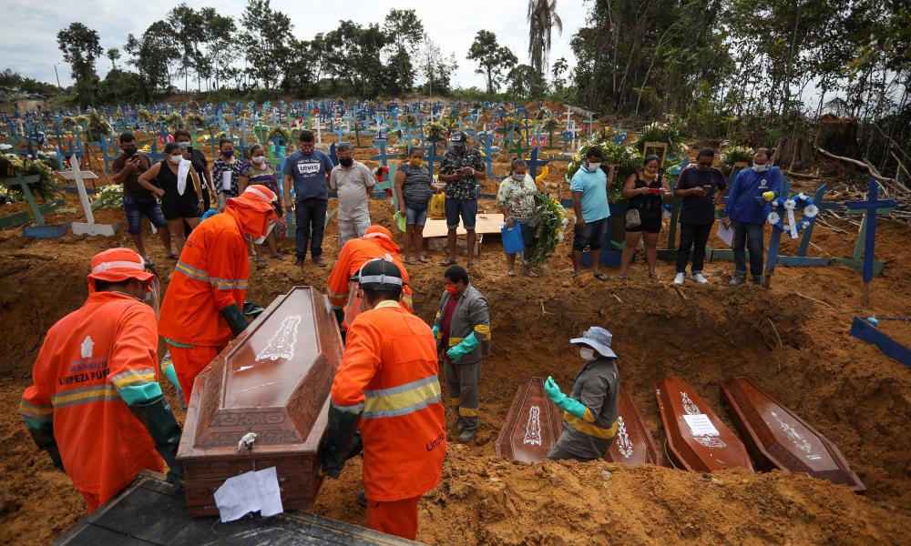 ομαδικοί τάφοι στην Βραζιλία