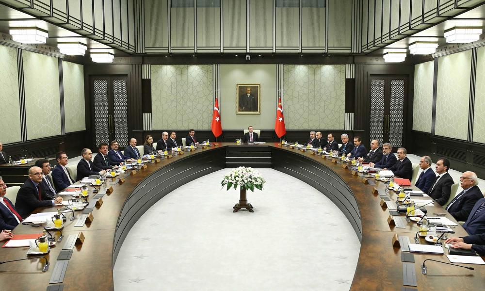 υπουργικό συμβούλιο Ερντογάν