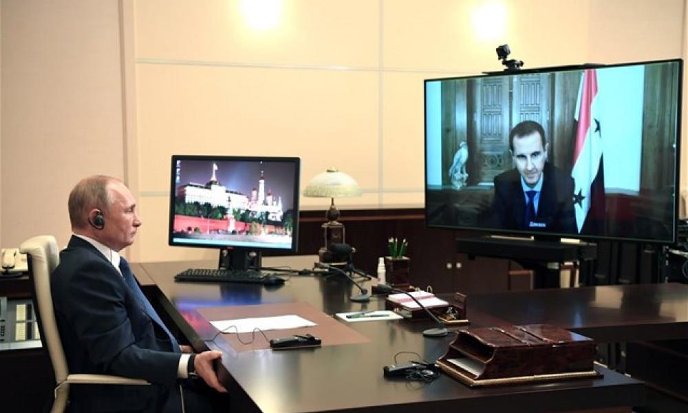 Συνομιλία Άσαντ και Πούτιν