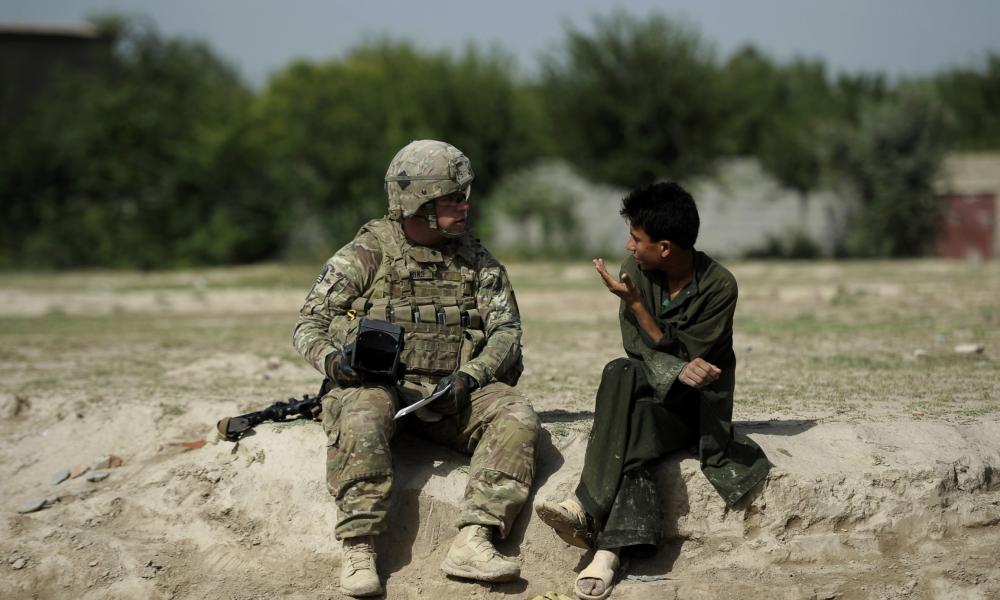 στρατιώτης στο Αφγανιστάν