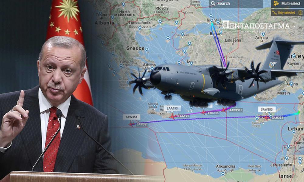 'Θρίλερ'' στην Α. Μεσόγειο: Η Toυρκία στέλνει μεταγωγικά στη Λιβύη