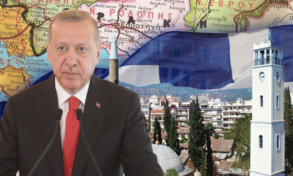 Οι Τούρκοι μεταφέρουν την κρίση στη Θράκη: Με χάρτη-σοκ προωθούν σχέδιο ''ακρωτηριασμού''