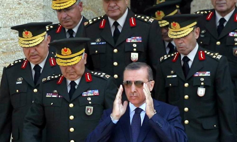 "Μπουρλότο" στο τουρκικό στράτευμα: Μαζική παραίτηση "Ερντογανικών" Στρατηγών σε πρωτοφανή ομολογία ήττας