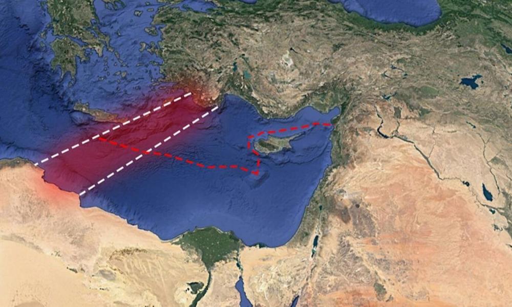 Τούρκος καθηγητής: Τα σύνορα της Τουρκίας στην Ανατολική Μεσόγειο έχουν καθοριστεί.