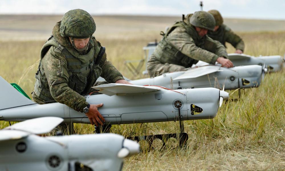 ρωσικά drones