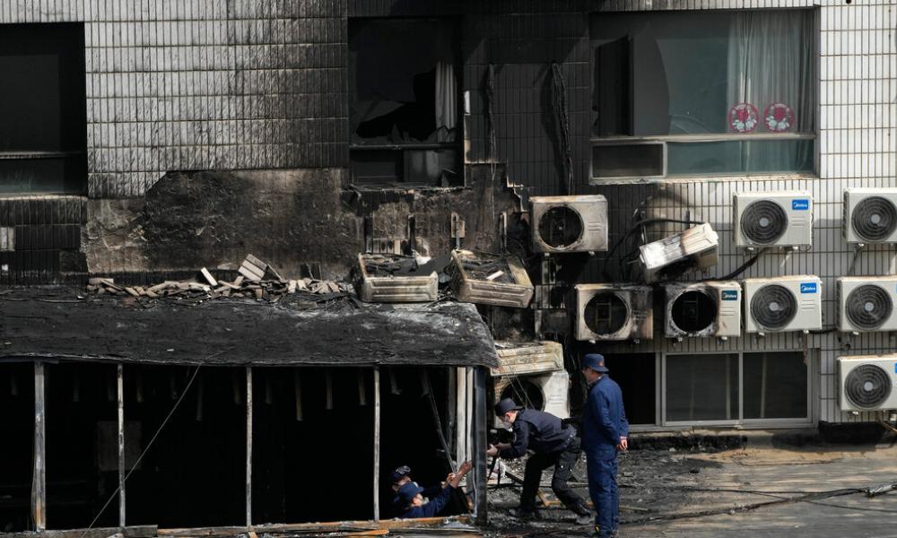 Πεκίνο: 29 νεκροί από την φονική πυρκαγιά σε νοσοκομείο | Pentapostagma