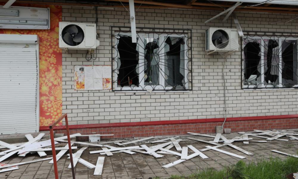 ουκρανική επίθεση σε κέντρο προσωρινής διαμονής στο Μπέλγκοροντ 