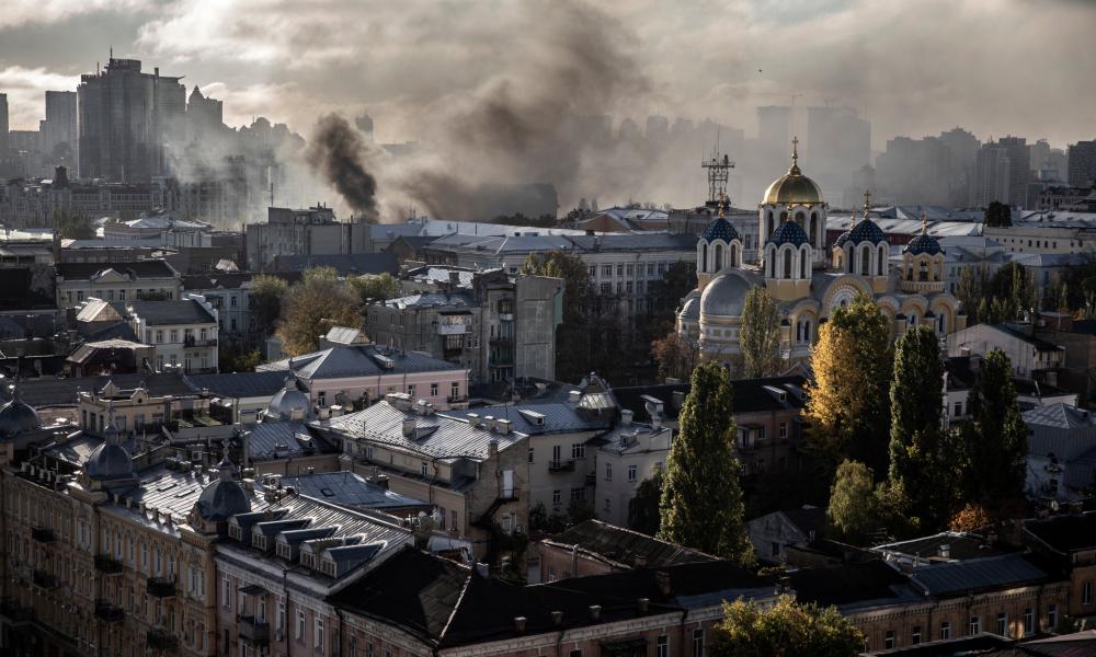 πυραυλική επίθεση στο Κίεβο