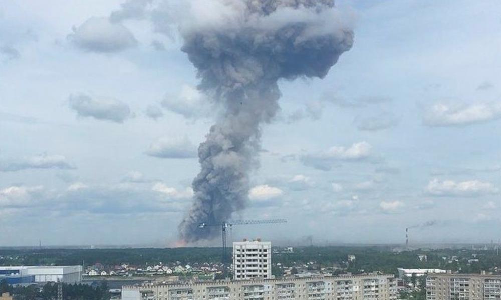 έκρηξη σε εργοστάσιο της Μόσχας