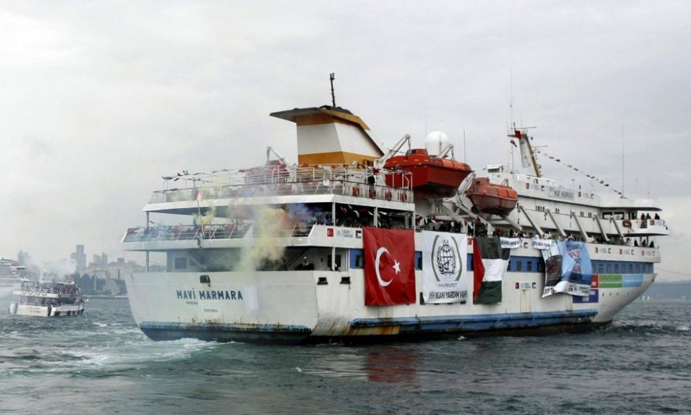 "Δεμένα" στην Τουρκία τα πλοία των ακτιβιστών που προορίζονται για τη Γάζα περιμένουν το "πράσινο φώς" από τον Ερντογάν.
