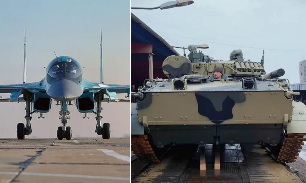 Su-34 και BMP-3