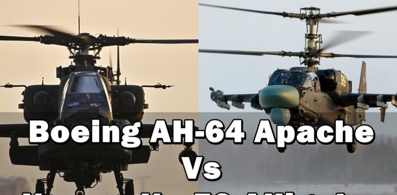 Kamov Ka52 Vs Boeing AH64 Apache Δύο από τα καλύτερα επιθετικά ελικόπτερα στον κόσμο (βίντεο
