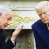 Donald Trump and Benjamin Netanyahu