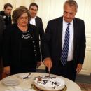 Βορίδης, κοπή πίτας
