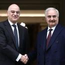 Χαφτάρ, Δένδιας