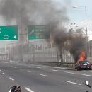 φωτια σε αμαξι