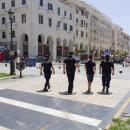 Περιπολίες αστυνομίας στη Θεσσαλονίκη