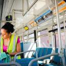 απολύμανση στο μετρό