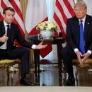 Ντόναλντ Τραμπ και Εμανουέλ Μακρόν