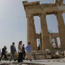 Λίνα Μενδώνη και Κατερίνα Σακελλαροπούλου