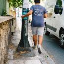 πεζοδρόμια στην Αθήνα