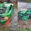 Mustang ατύχημα