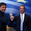 Χρήστος Σταϊκούρας και Λευτέρης Αυγενάκης
